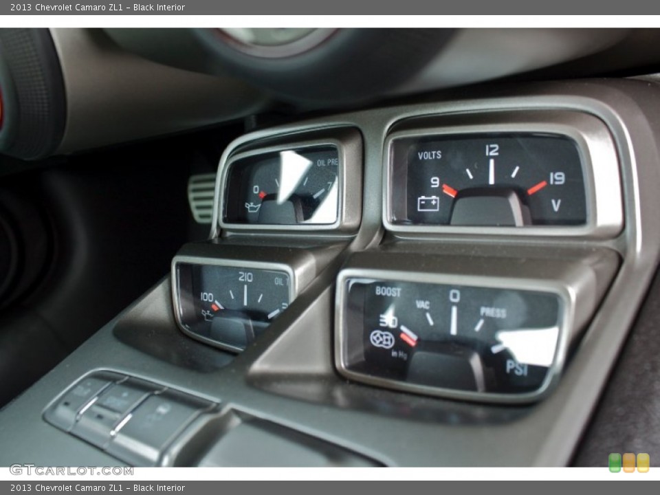 Black Interior Gauges for the 2013 Chevrolet Camaro ZL1 #86055897