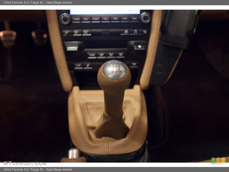 Sand Beige Interior Transmission for the 2009 Porsche 911 Targa 4S #86060472