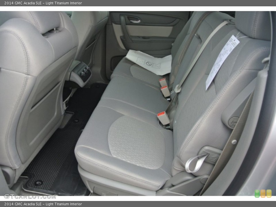 Light Titanium Interior Rear Seat for the 2014 GMC Acadia SLE #86061879