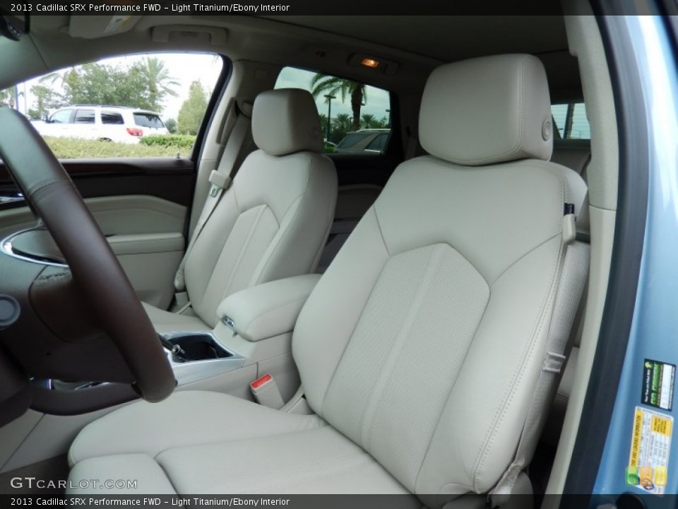 Light Titanium/Ebony Interior Front Seat for the 2013 Cadillac SRX Performance FWD #86062005