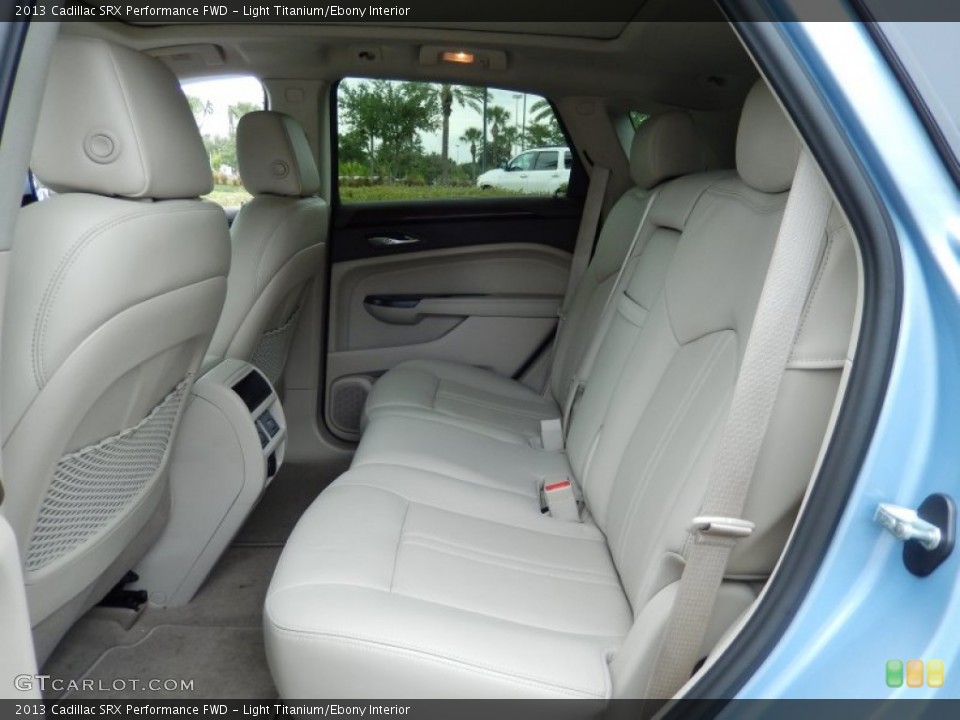 Light Titanium/Ebony Interior Rear Seat for the 2013 Cadillac SRX Performance FWD #86062051
