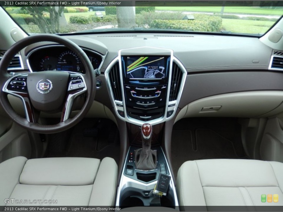 Light Titanium/Ebony Interior Dashboard for the 2013 Cadillac SRX Performance FWD #86062182