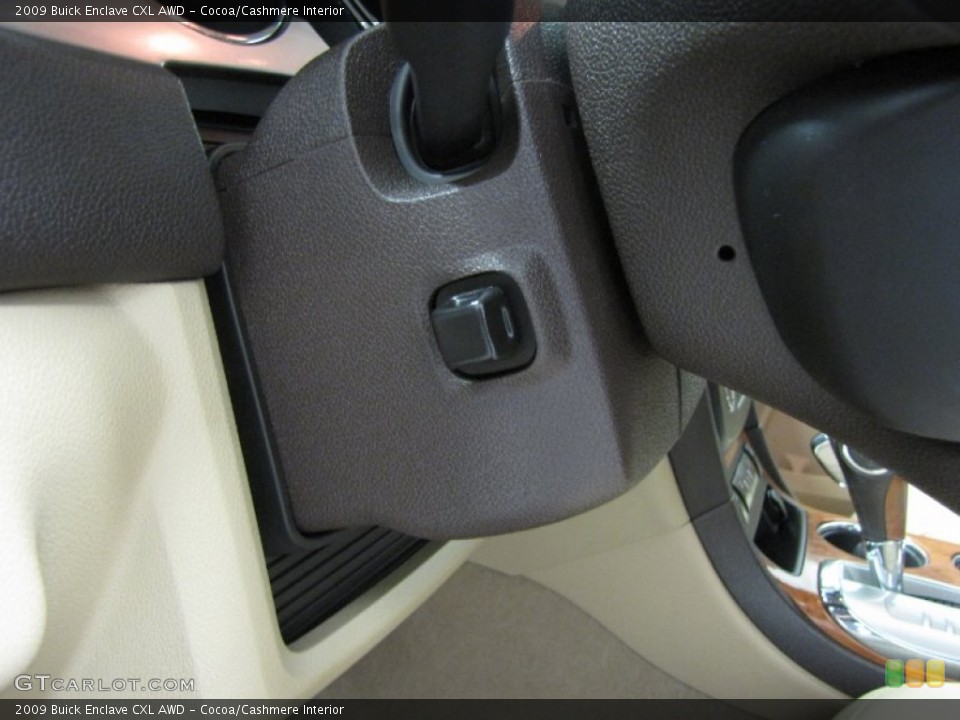 Cocoa/Cashmere Interior Controls for the 2009 Buick Enclave CXL AWD #86062308