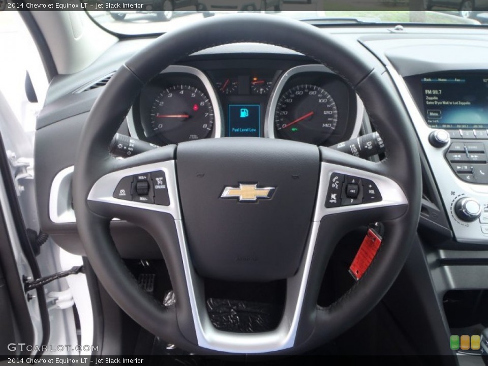 Jet Black Interior Steering Wheel for the 2014 Chevrolet Equinox LT #86073460