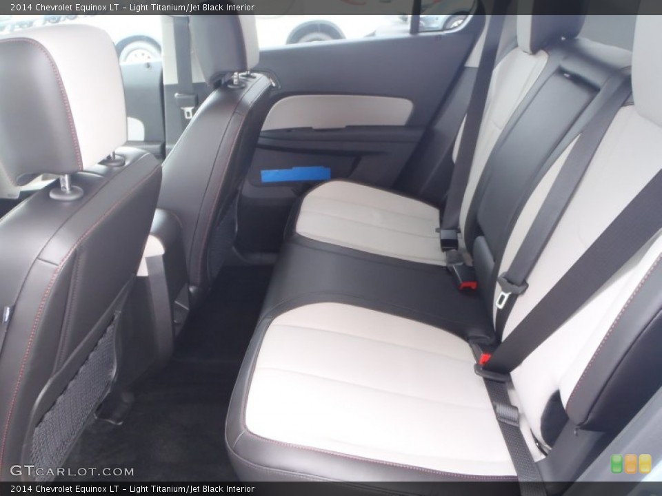 Light Titanium/Jet Black Interior Rear Seat for the 2014 Chevrolet Equinox LT #86074993