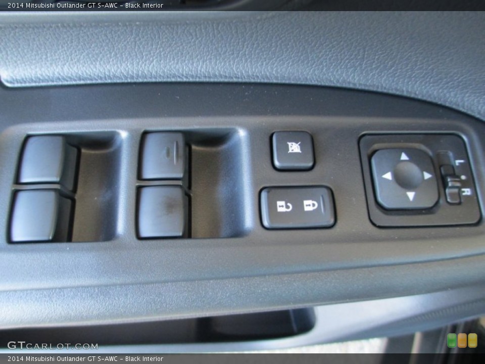 Black Interior Controls for the 2014 Mitsubishi Outlander GT S-AWC #86075236