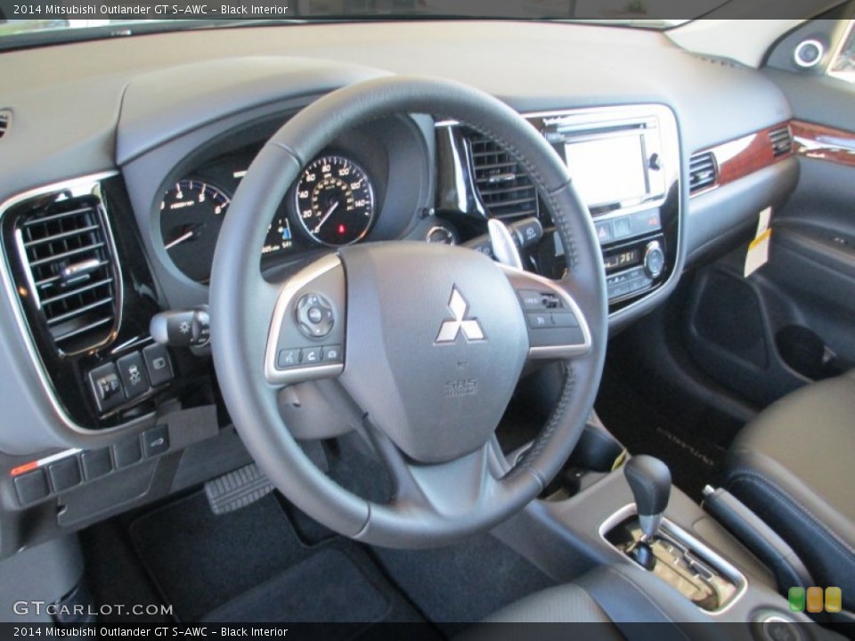 Black Interior Dashboard for the 2014 Mitsubishi Outlander GT S-AWC #86075287