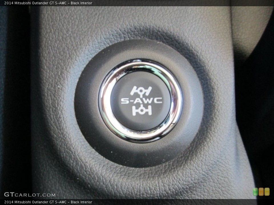 Black Interior Controls for the 2014 Mitsubishi Outlander GT S-AWC #86075620