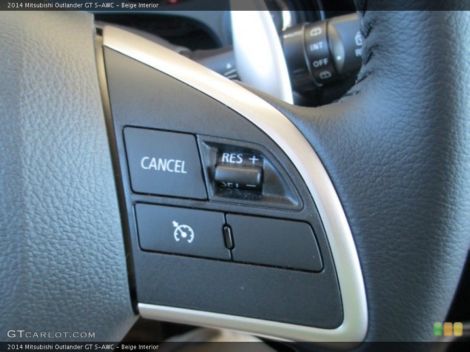 Beige Interior Controls for the 2014 Mitsubishi Outlander GT S-AWC #86076341