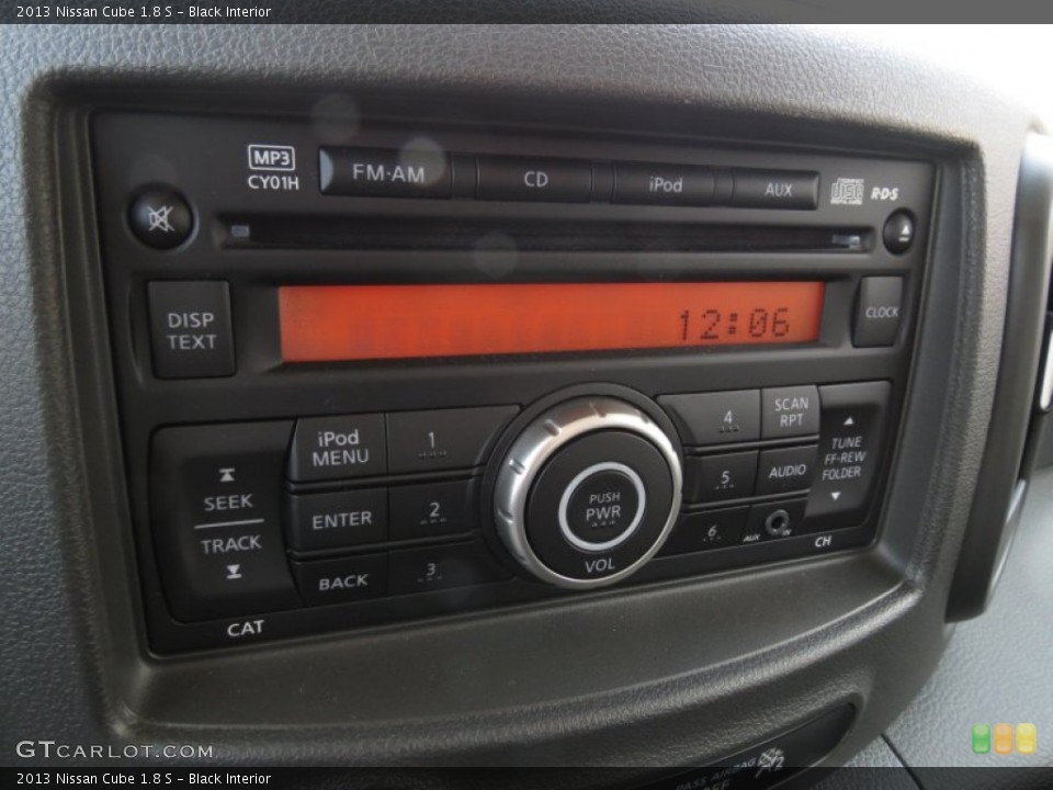 Black Interior Audio System for the 2013 Nissan Cube 1.8 S #86078947
