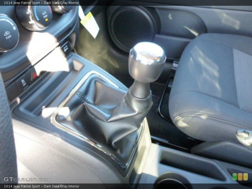 Dark Slate Gray Interior Transmission for the 2014 Jeep Patriot Sport #86080033