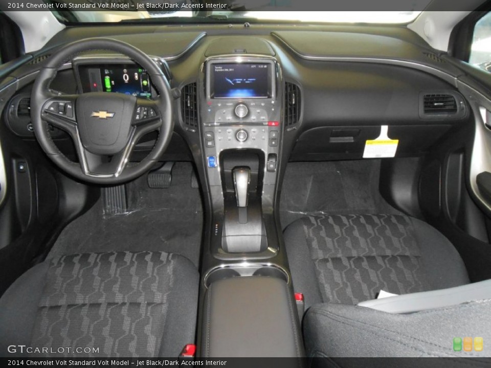 Jet Black/Dark Accents Interior Dashboard for the 2014 Chevrolet Volt  #86085478