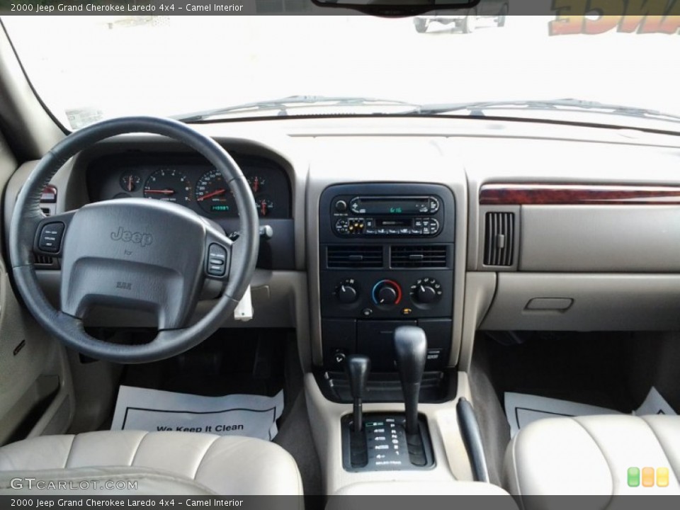 Camel Interior Dashboard for the 2000 Jeep Grand Cherokee Laredo 4x4 #86088457