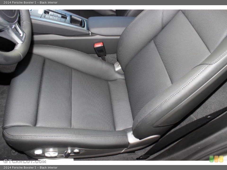 Black Interior Front Seat for the 2014 Porsche Boxster S #86090356
