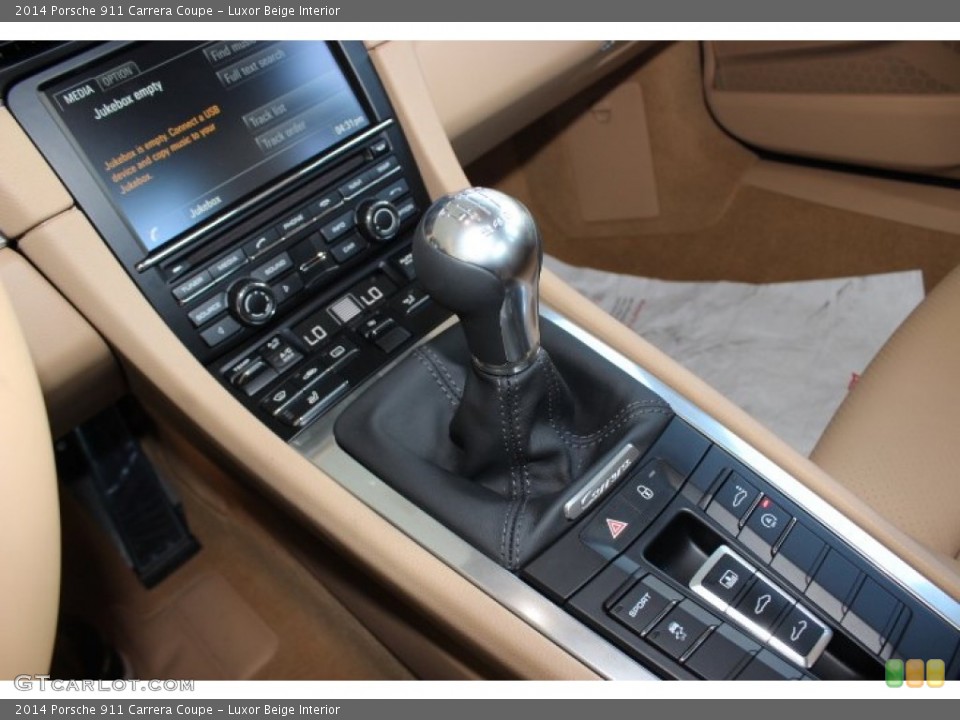 Luxor Beige Interior Transmission for the 2014 Porsche 911 Carrera Coupe #86091229