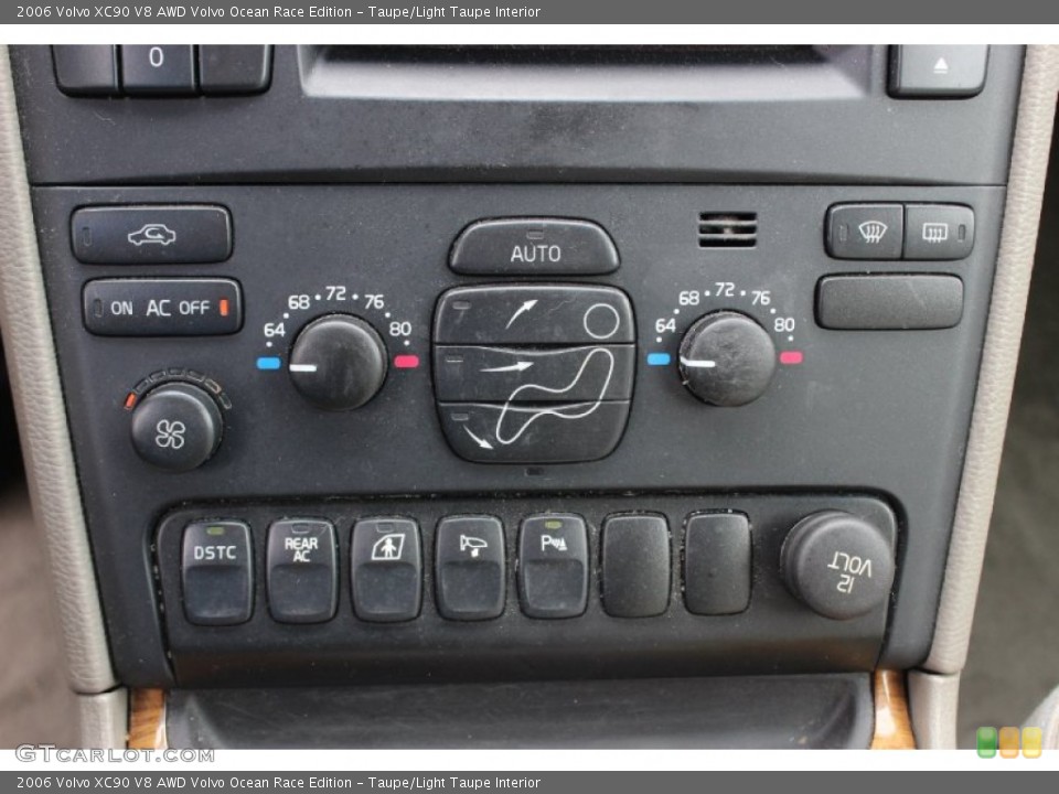 Taupe/Light Taupe Interior Controls for the 2006 Volvo XC90 V8 AWD Volvo Ocean Race Edition #86094022