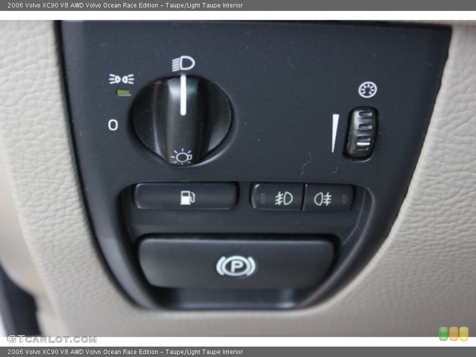 Taupe/Light Taupe Interior Controls for the 2006 Volvo XC90 V8 AWD Volvo Ocean Race Edition #86094118