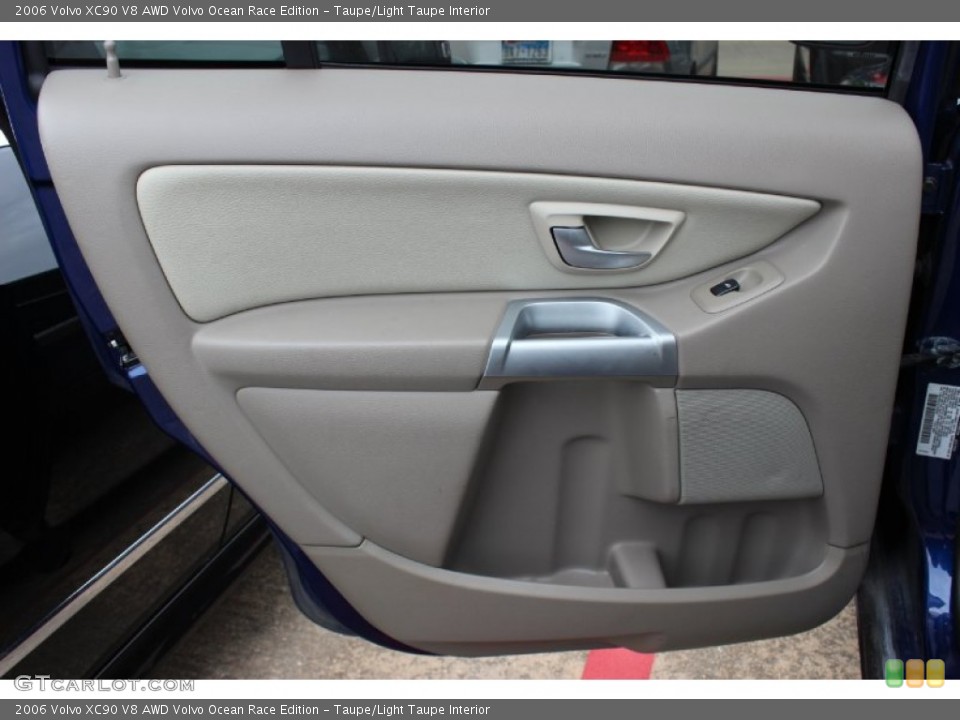 Taupe/Light Taupe Interior Door Panel for the 2006 Volvo XC90 V8 AWD Volvo Ocean Race Edition #86094132