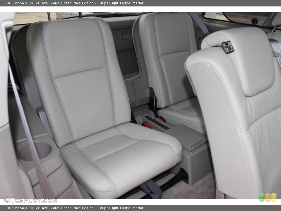 Taupe/Light Taupe Interior Rear Seat for the 2006 Volvo XC90 V8 AWD Volvo Ocean Race Edition #86094247