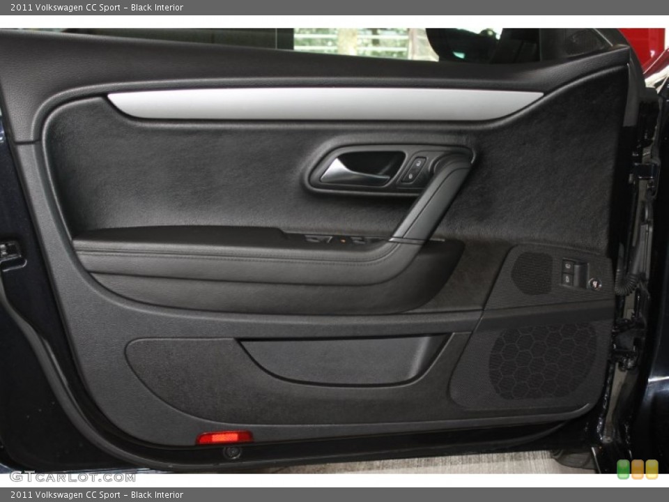 Black Interior Door Panel for the 2011 Volkswagen CC Sport #86097520
