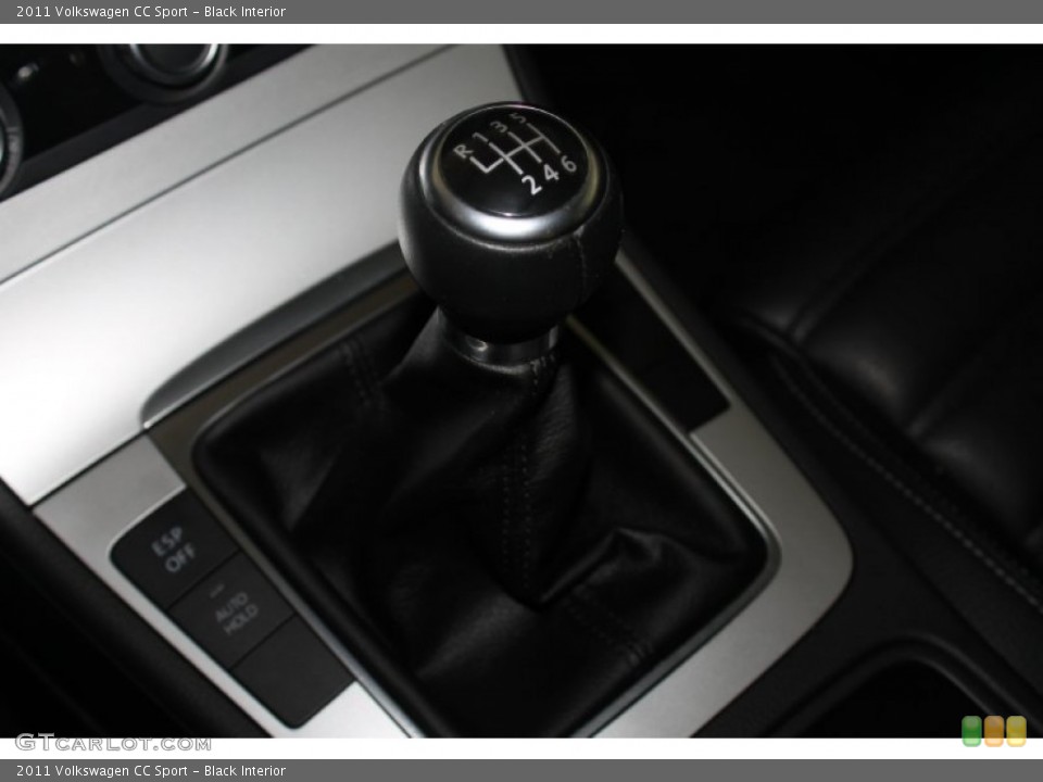 Black Interior Transmission for the 2011 Volkswagen CC Sport #86097704