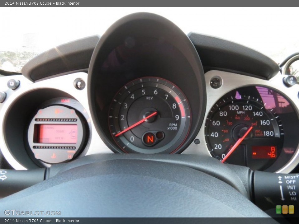 Black Interior Gauges for the 2014 Nissan 370Z Coupe #86098312