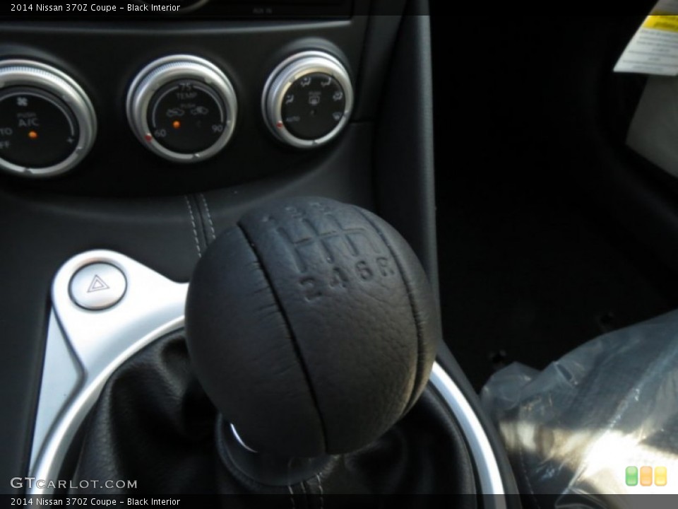 Black Interior Transmission for the 2014 Nissan 370Z Coupe #86098354