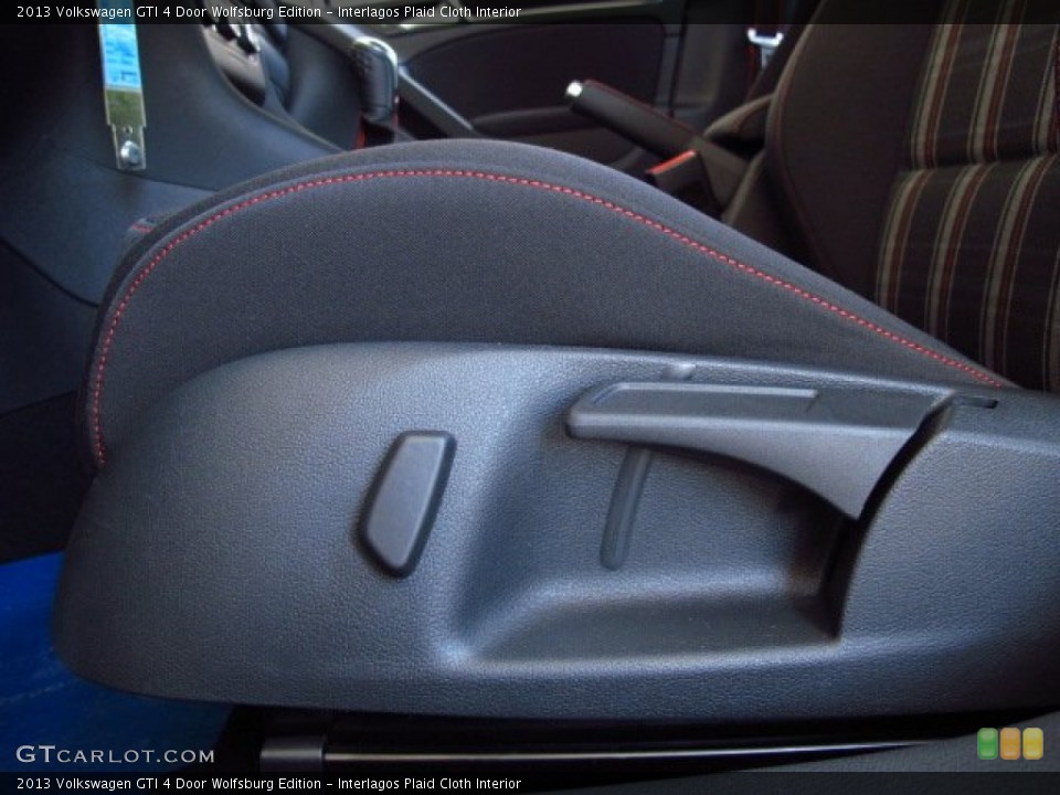 Interlagos Plaid Cloth Interior Front Seat for the 2013 Volkswagen GTI 4 Door Wolfsburg Edition #86099446