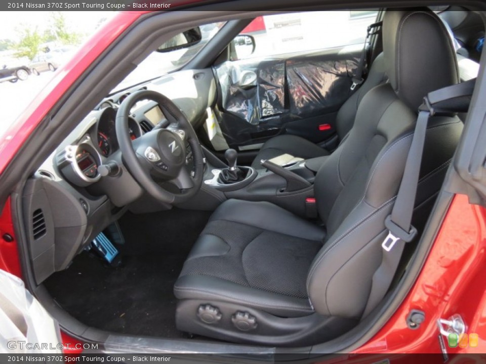 Black Interior Photo for the 2014 Nissan 370Z Sport Touring Coupe #86101078