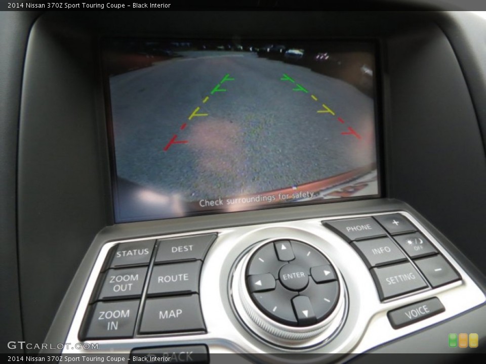 Black Interior Controls for the 2014 Nissan 370Z Sport Touring Coupe #86101256