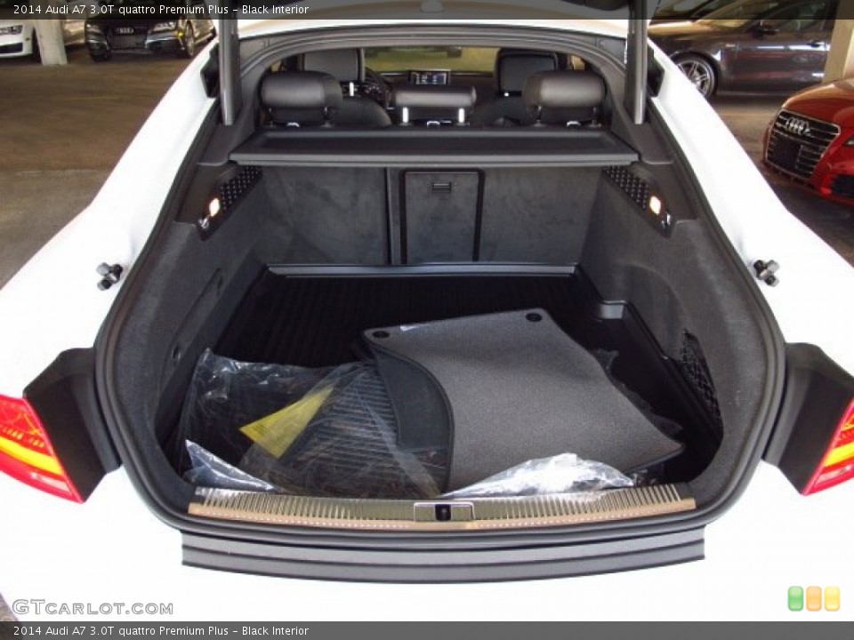 Black Interior Trunk for the 2014 Audi A7 3.0T quattro Premium Plus #86104255