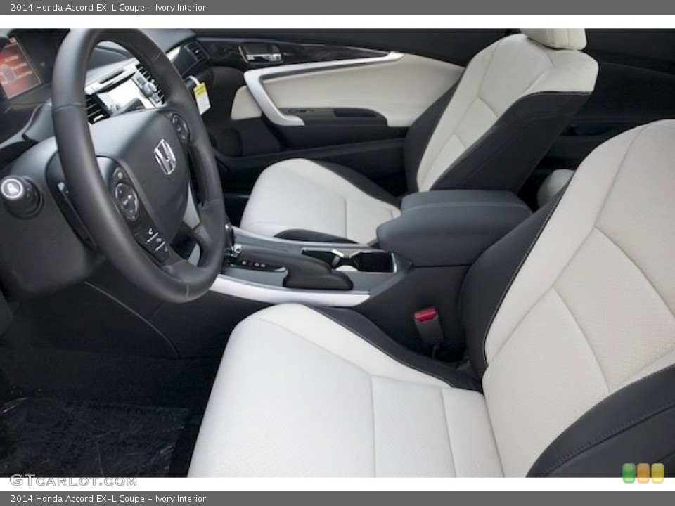 Ivory Interior Front Seat for the 2014 Honda Accord EX-L Coupe #86104426