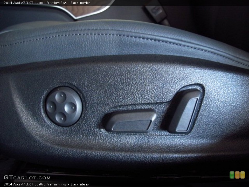 Black Interior Controls for the 2014 Audi A7 3.0T quattro Premium Plus #86106850