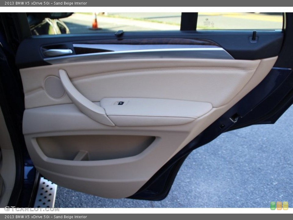 Sand Beige Interior Door Panel for the 2013 BMW X5 xDrive 50i #86106871