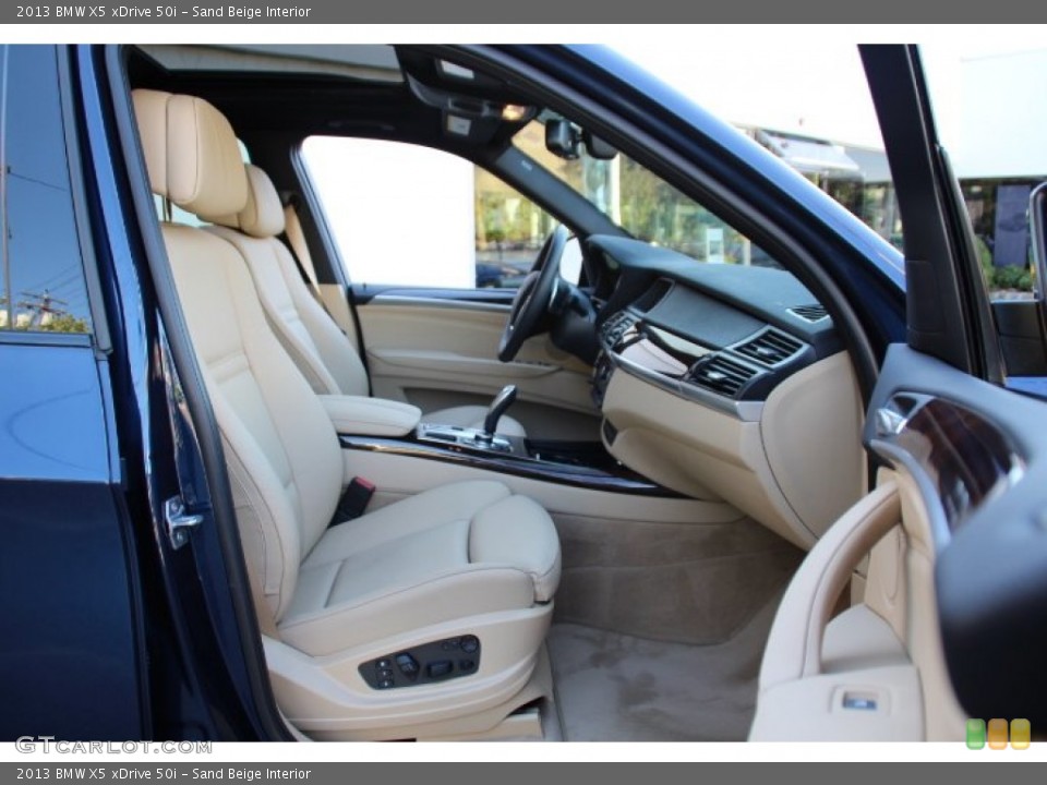 Sand Beige Interior Front Seat for the 2013 BMW X5 xDrive 50i #86106937