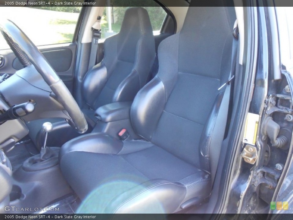 Dark Slate Gray Interior Front Seat for the 2005 Dodge Neon SRT-4 #86107147