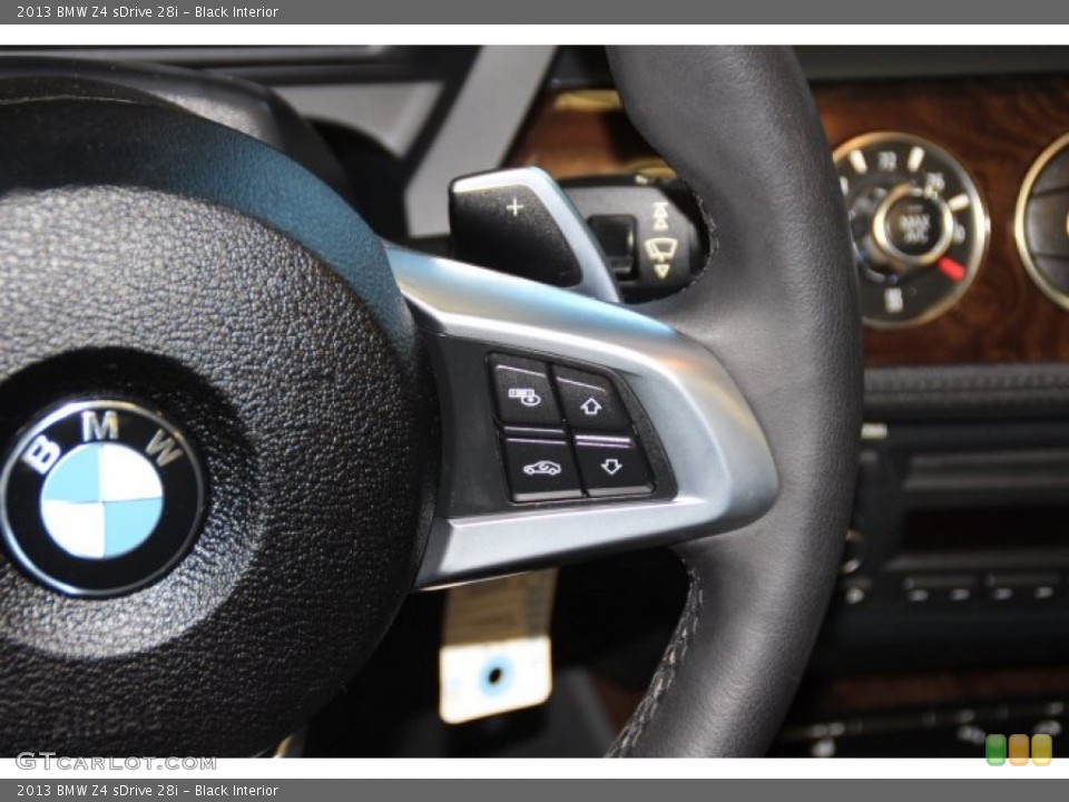 Black Interior Controls for the 2013 BMW Z4 sDrive 28i #86107381