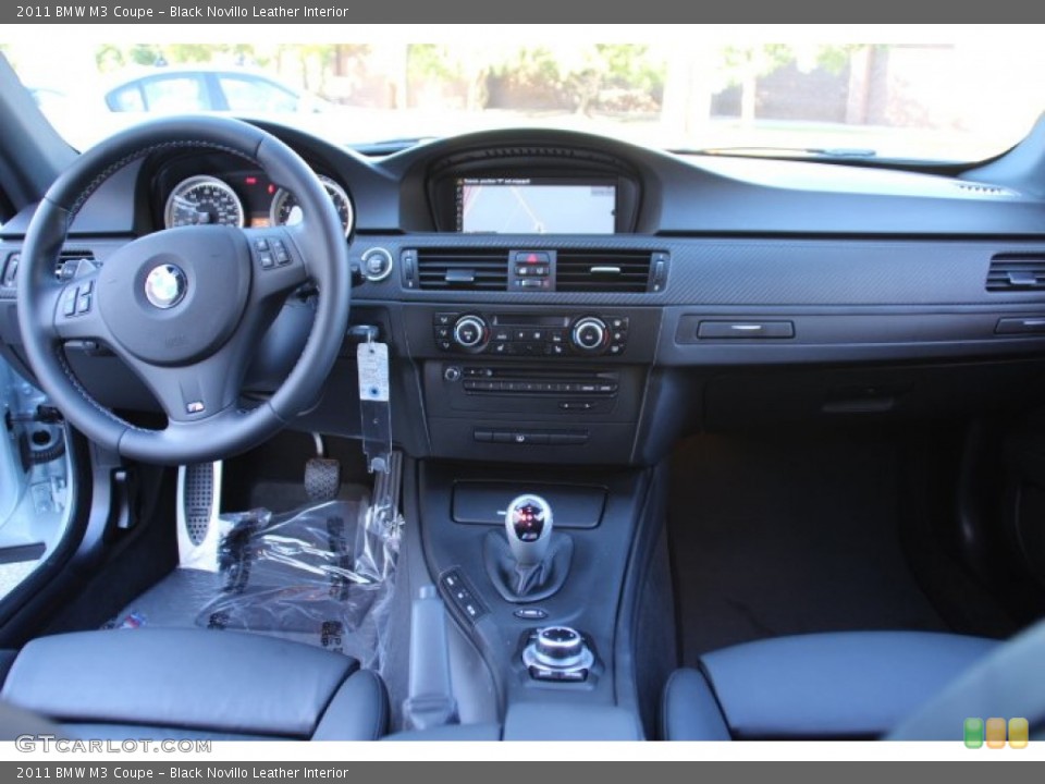 Black Novillo Leather Interior Dashboard for the 2011 BMW M3 Coupe #86108496