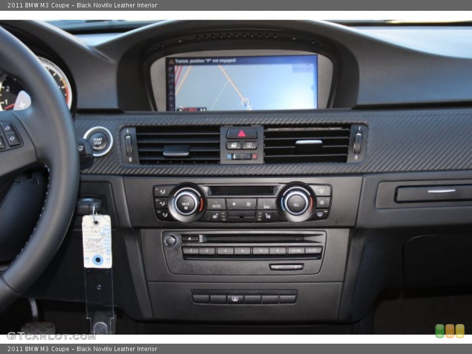 Black Novillo Leather Interior Controls for the 2011 BMW M3 Coupe #86108515