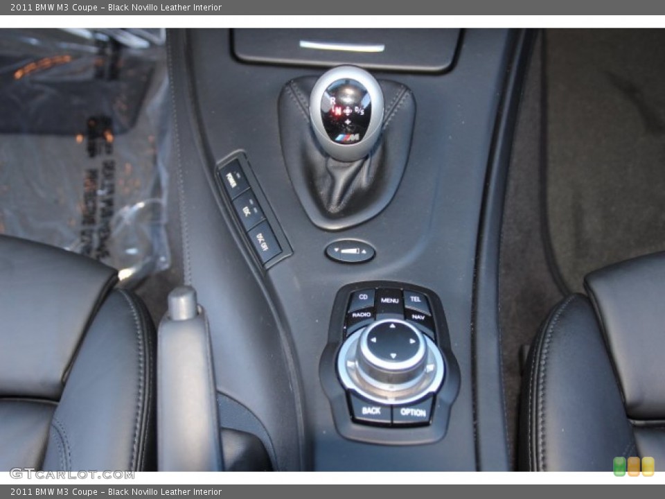 Black Novillo Leather Interior Transmission for the 2011 BMW M3 Coupe #86108533