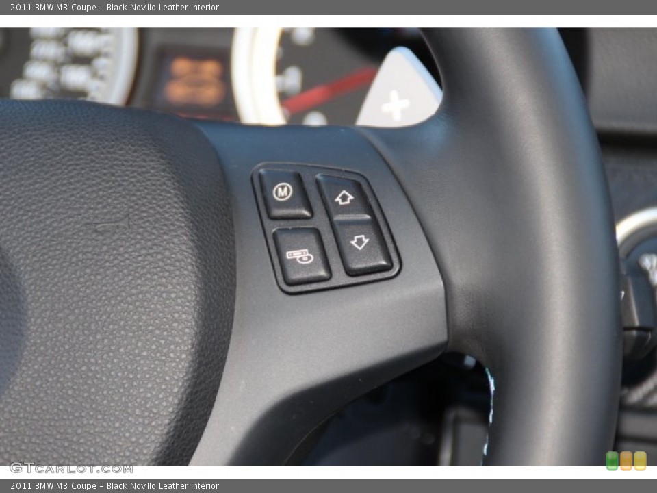 Black Novillo Leather Interior Controls for the 2011 BMW M3 Coupe #86108593