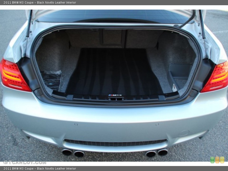 Black Novillo Leather Interior Trunk for the 2011 BMW M3 Coupe #86108629