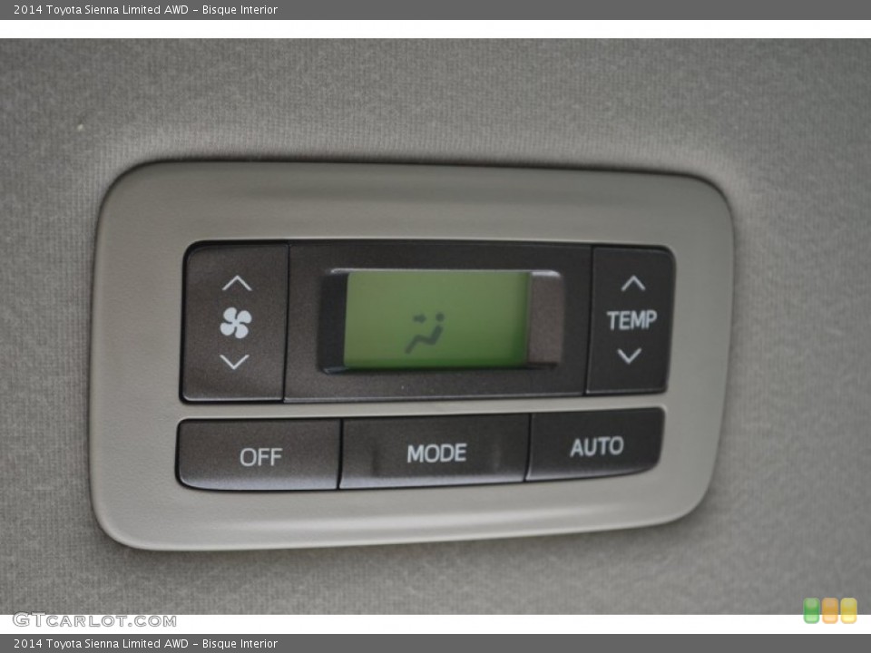 Bisque Interior Controls for the 2014 Toyota Sienna Limited AWD #86108944