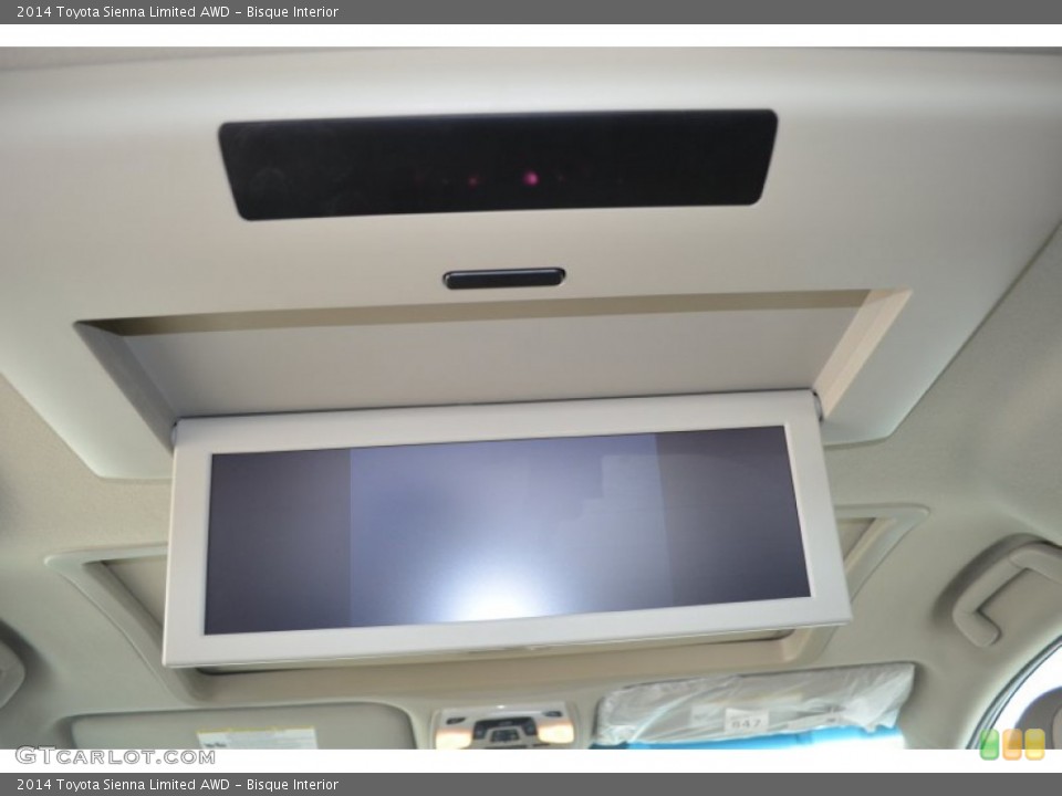 Bisque Interior Entertainment System for the 2014 Toyota Sienna Limited AWD #86108959