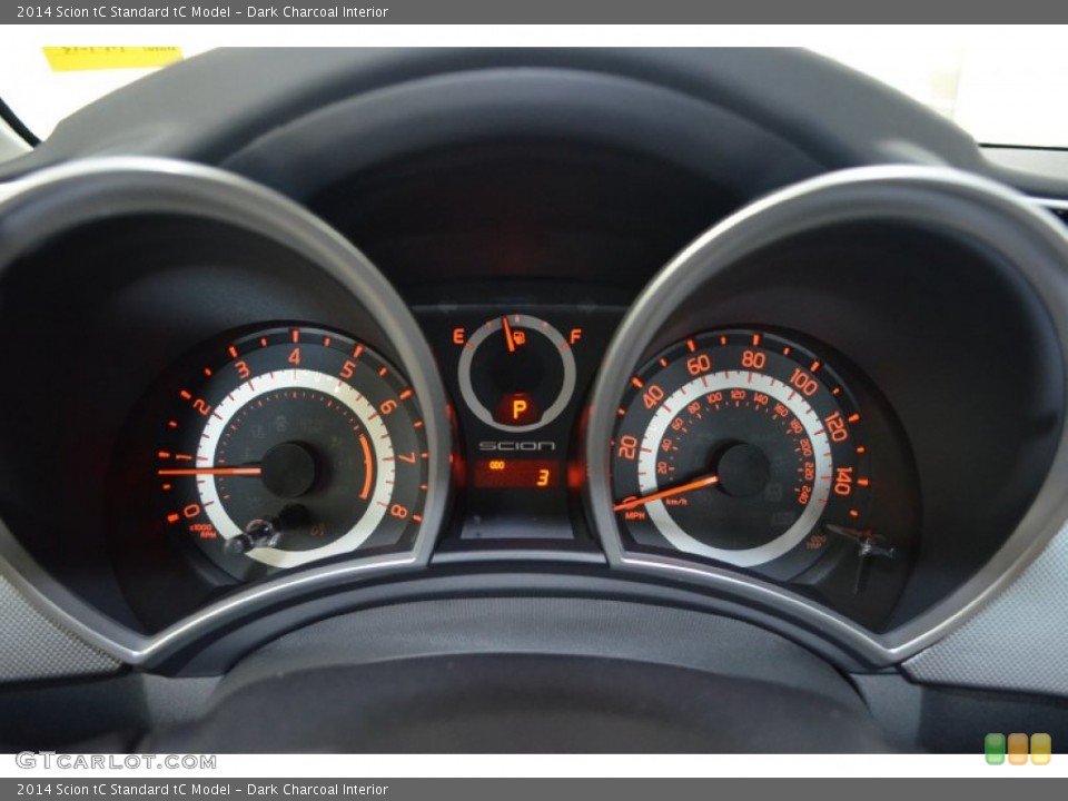 Dark Charcoal Interior Gauges for the 2014 Scion tC  #86109898