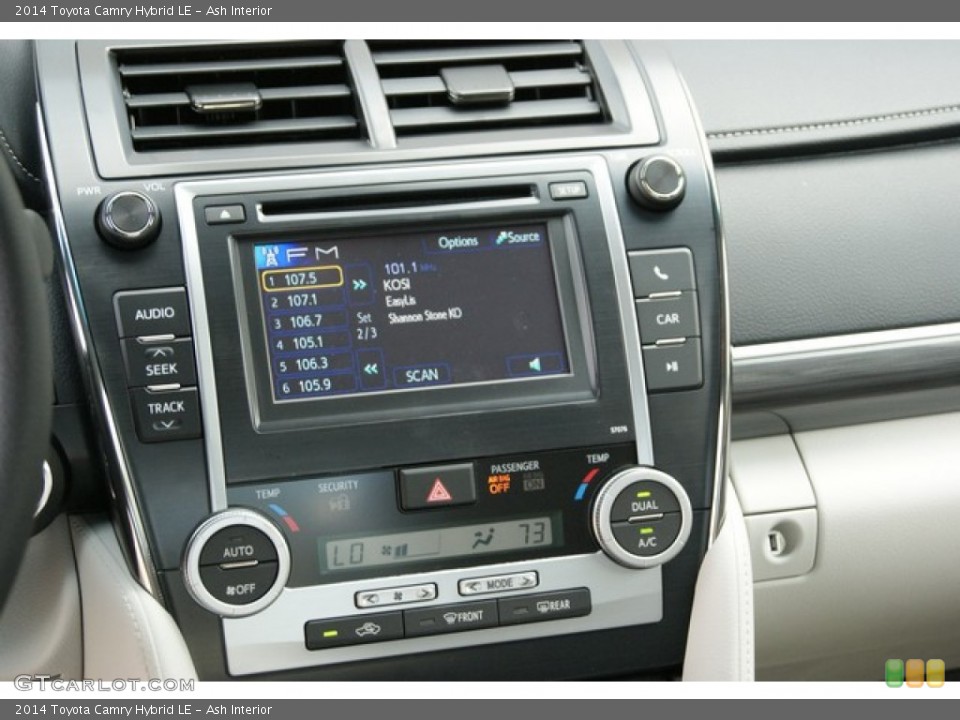 Ash Interior Controls for the 2014 Toyota Camry Hybrid LE #86110810