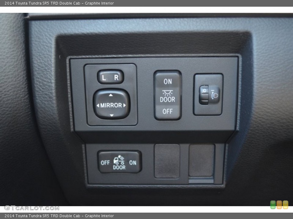 Graphite Interior Controls for the 2014 Toyota Tundra SR5 TRD Double Cab #86111035