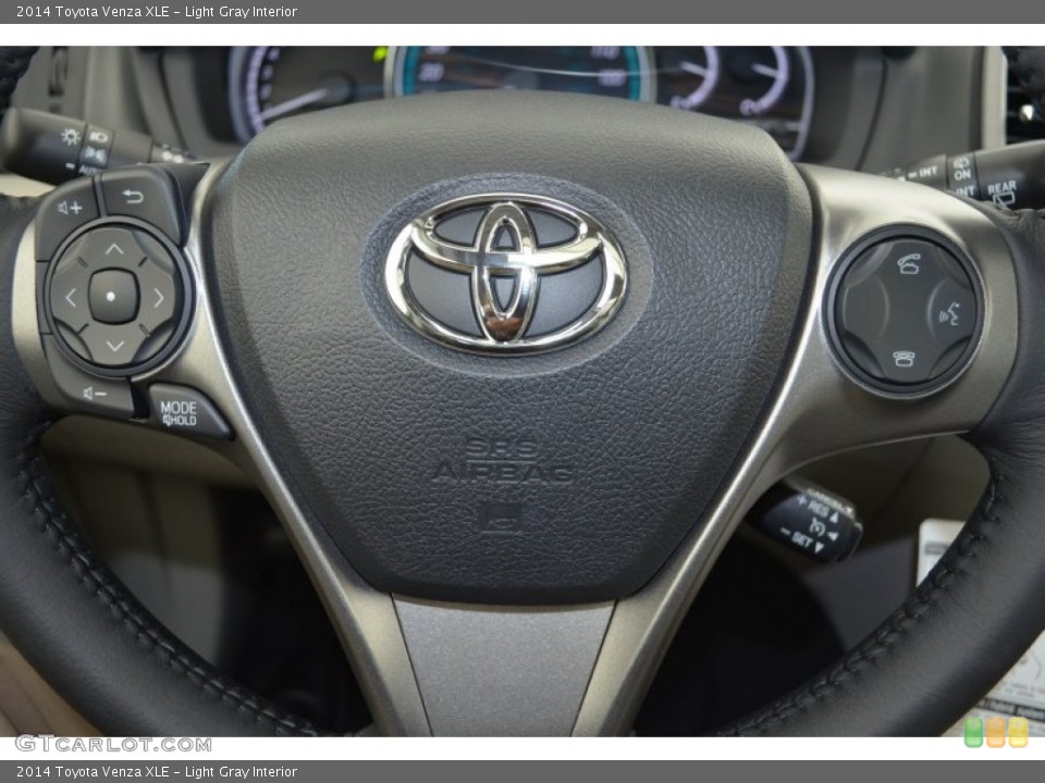 Light Gray Interior Steering Wheel for the 2014 Toyota Venza XLE #86111440