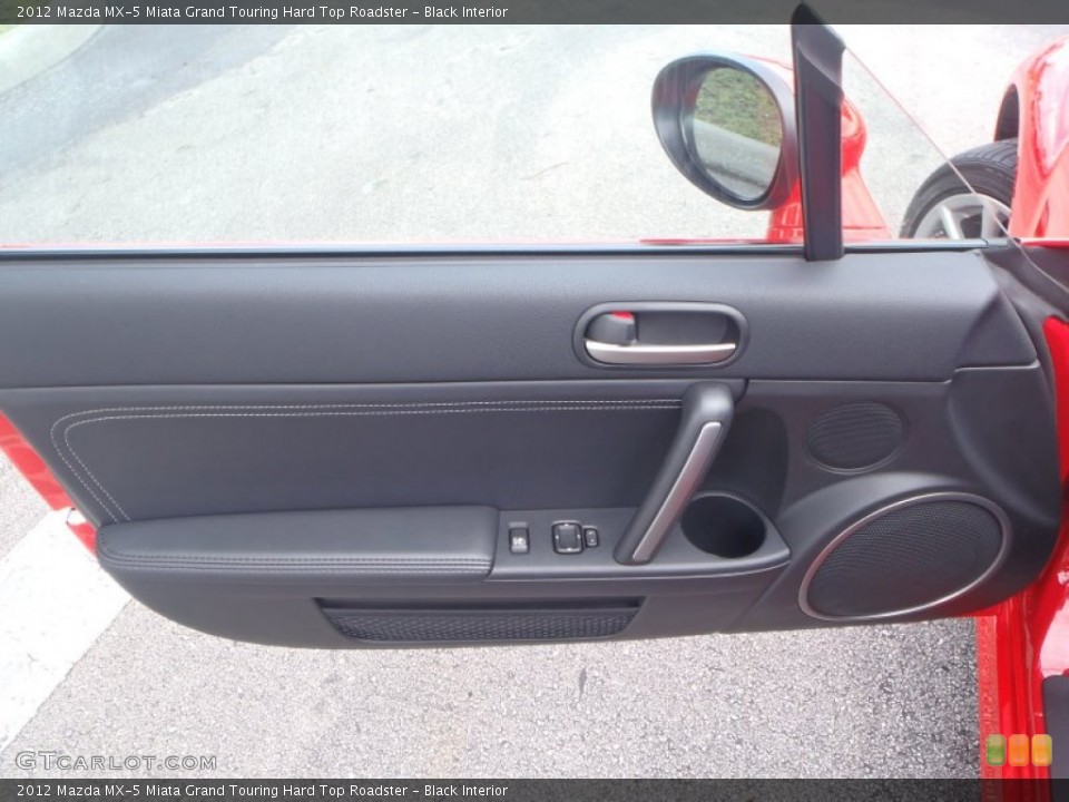 Black Interior Door Panel for the 2012 Mazda MX-5 Miata Grand Touring Hard Top Roadster #86116968