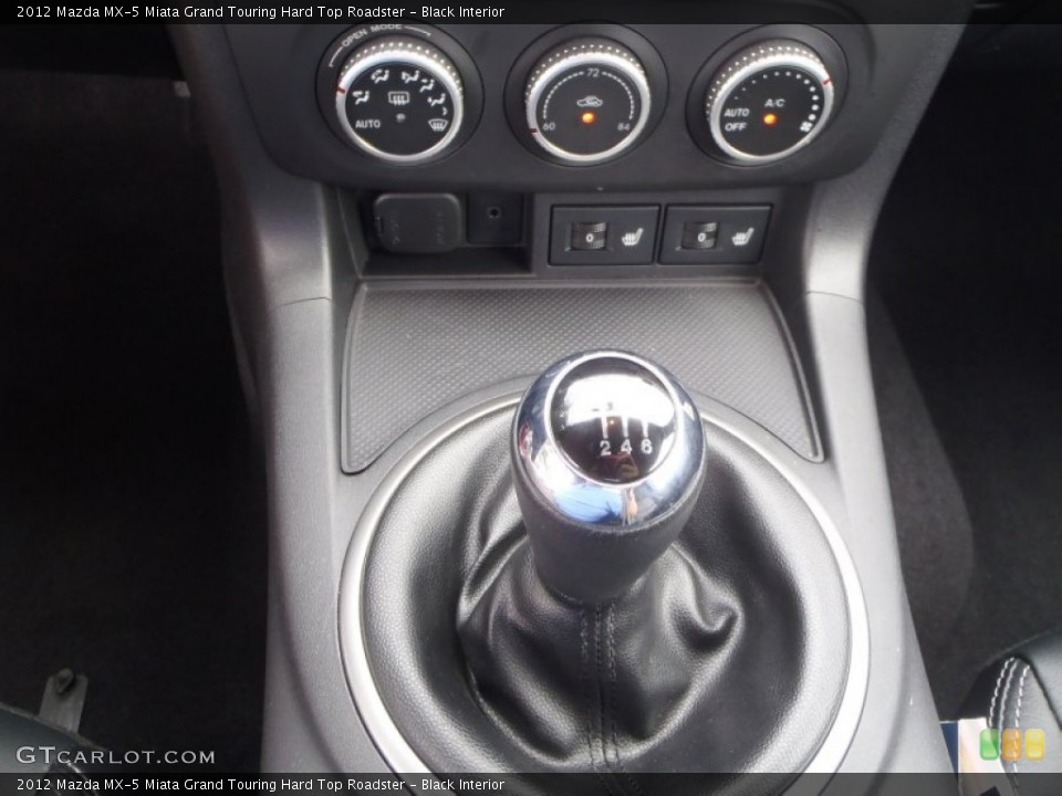 Black Interior Transmission for the 2012 Mazda MX-5 Miata Grand Touring Hard Top Roadster #86117130